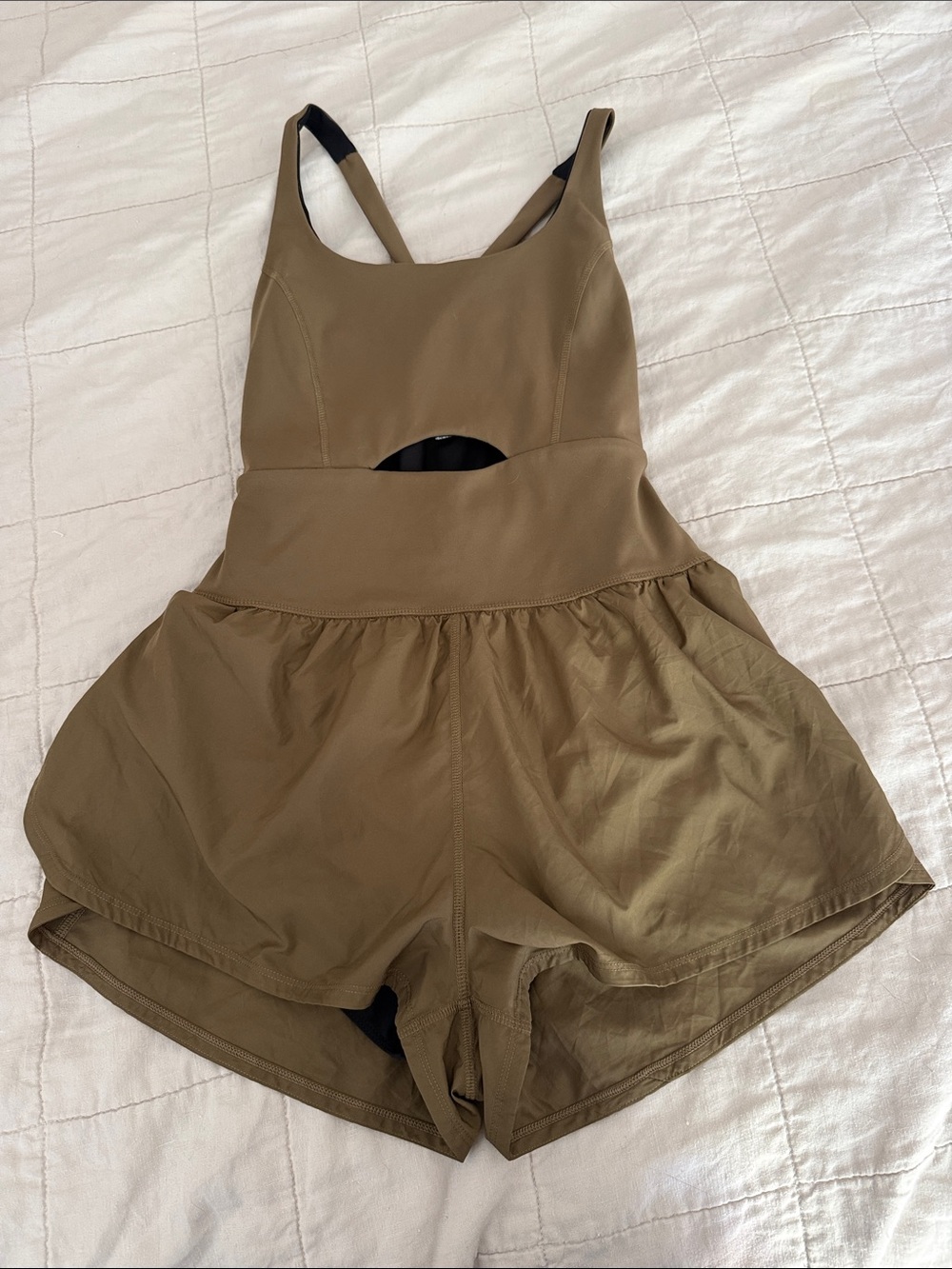Women’s Olive One-Piece Romper